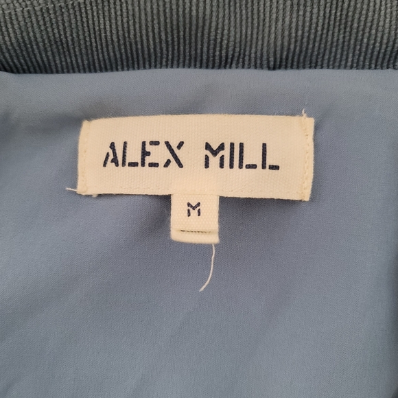 Alex Mill Blue Sherpa Work Jacket Medium - Picture 12 of 12